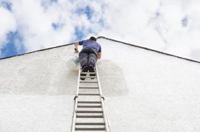 Peinture extérieure à Laviron — façades et ravalement
